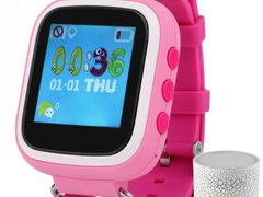 Ceas Smartwatch cu GPS Copii iUni Kid90, Telefon incorporat, Buton SOS, Bluetooth, LCD 1.44 Inch, Ro